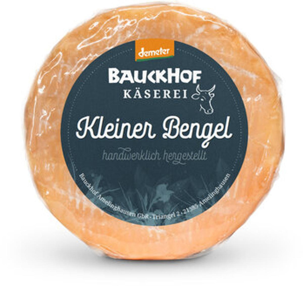 Produktfoto zu Kleiner Bengel Weichkäse, 180 g, Bauckhof Käserei