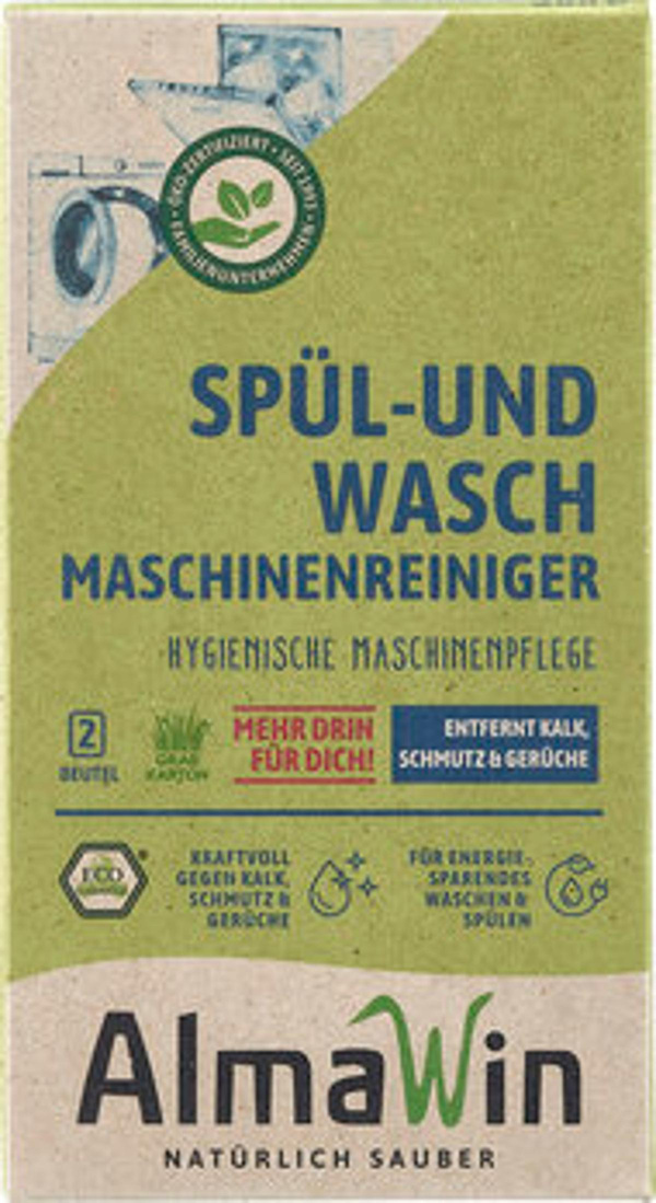 Produktfoto zu Spül-und Waschmaschinen Reiniger, 2 x 100 g, AlmaWin