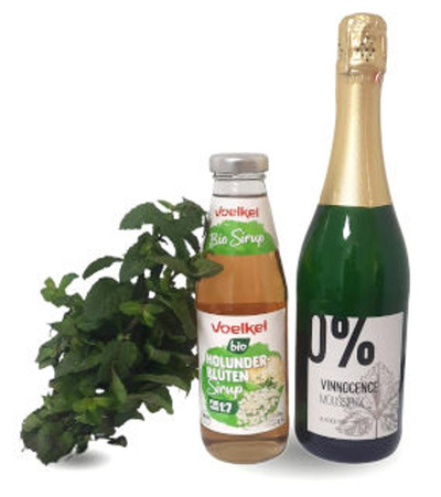 Produktfoto zu Cocktail Hugo, alkoholfrei