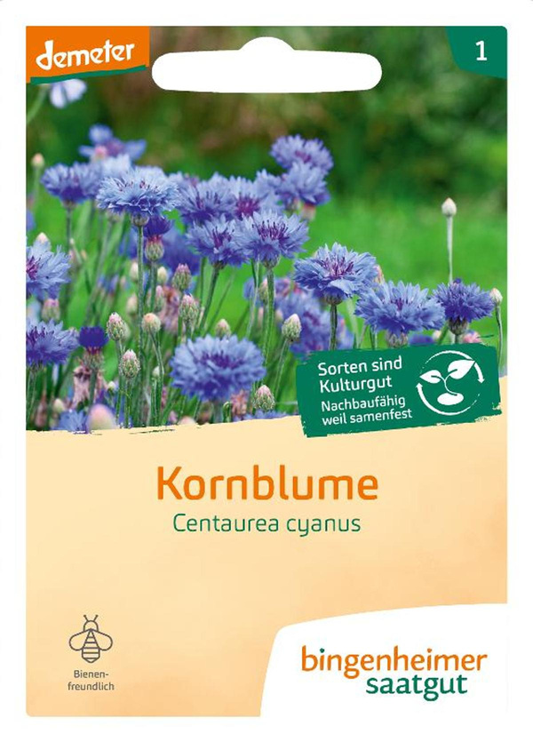 Produktfoto zu Saatgut Kornblume