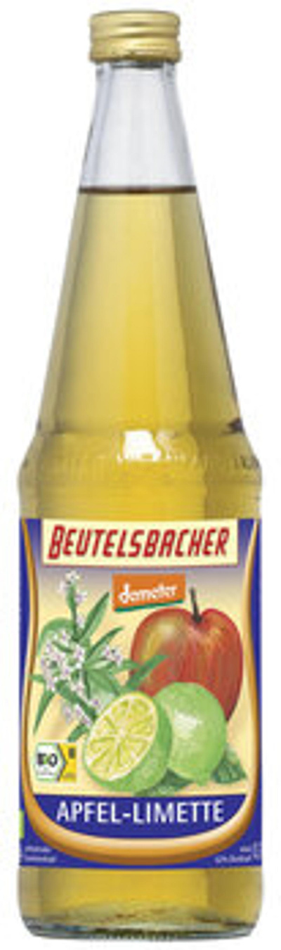 Produktfoto zu Apfel-Limetten Saft, 0,7 l