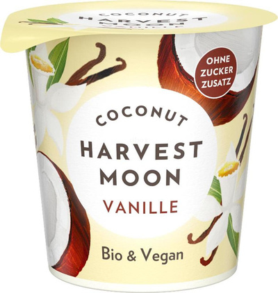 Produktfoto zu Coconut Milk Yoghurt Vanilla, 125 g, Harvest Moon