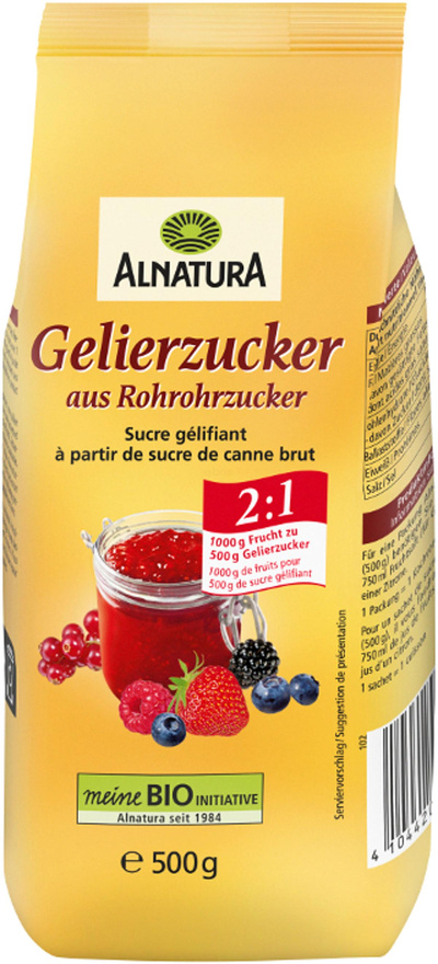 Produktfoto zu Gelierzucker 2:1 500G