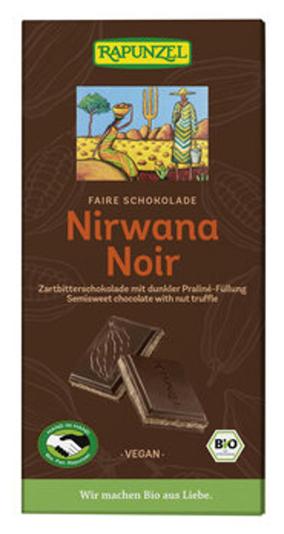 Produktfoto zu Nirwana Noir 55% Schokolade