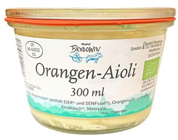 Produktfoto zu Orangen-Aioli