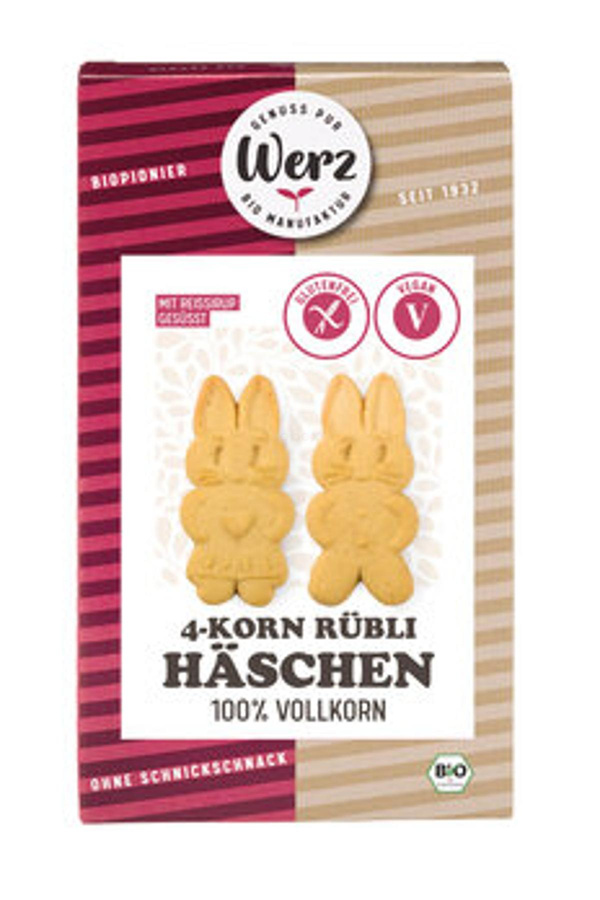 Produktfoto zu 4-Korn Rübli-Häschen