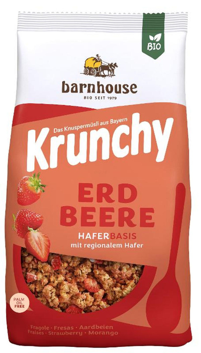 Produktfoto zu Krunchy Erdbeer, 375 g
