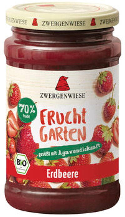 Produktfoto zu Fruchtgarten Erdbeere, 225 g