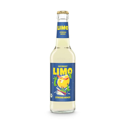 Produktfoto zu Zitrone Minze Limonade, Ostmost, 0,33 l