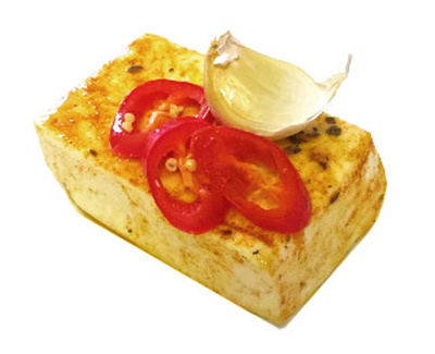 Produktfoto zu Grillkäse scharf