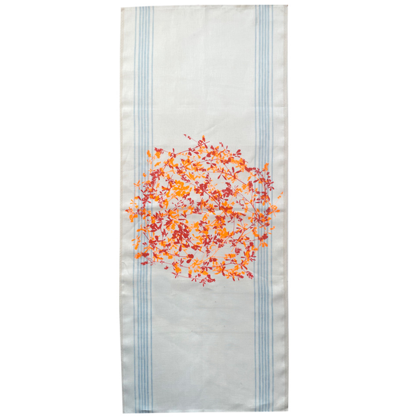 Produktfoto zu weißer Leinen-Tischläufer "Luzerne"