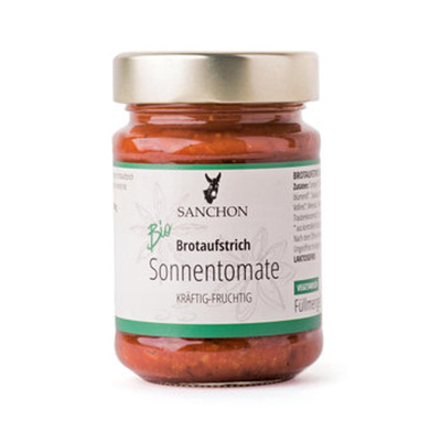 Produktfoto zu Aufstrich Sonnentomate, 190 g