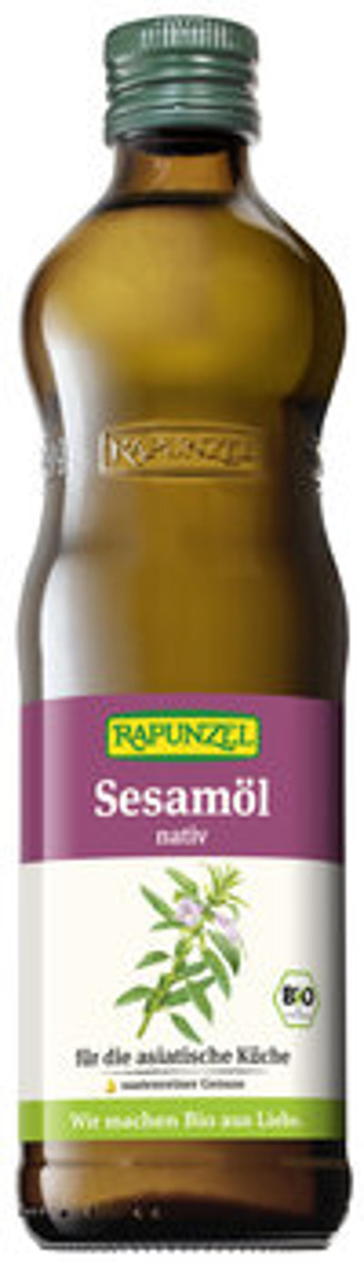 Produktfoto zu Sesamöl nativ, 0,5 l