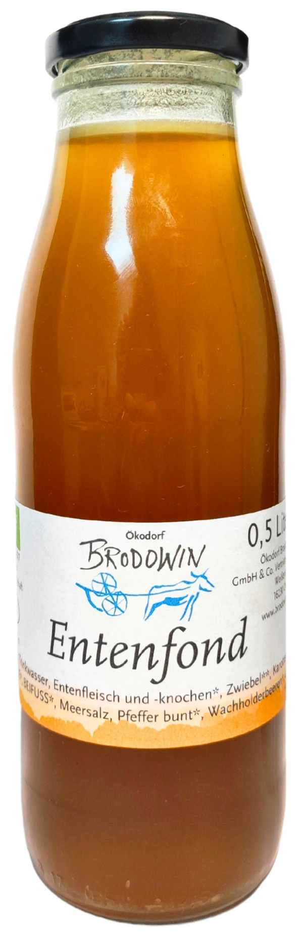 Produktfoto zu Entenfond, 0,5 l