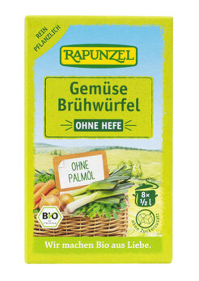 Produktfoto zu Gemüse Brühwürfel ohne Hefe