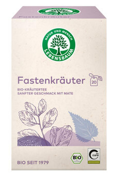 Produktfoto zu Fastenkräuter Tee  20x1,5g