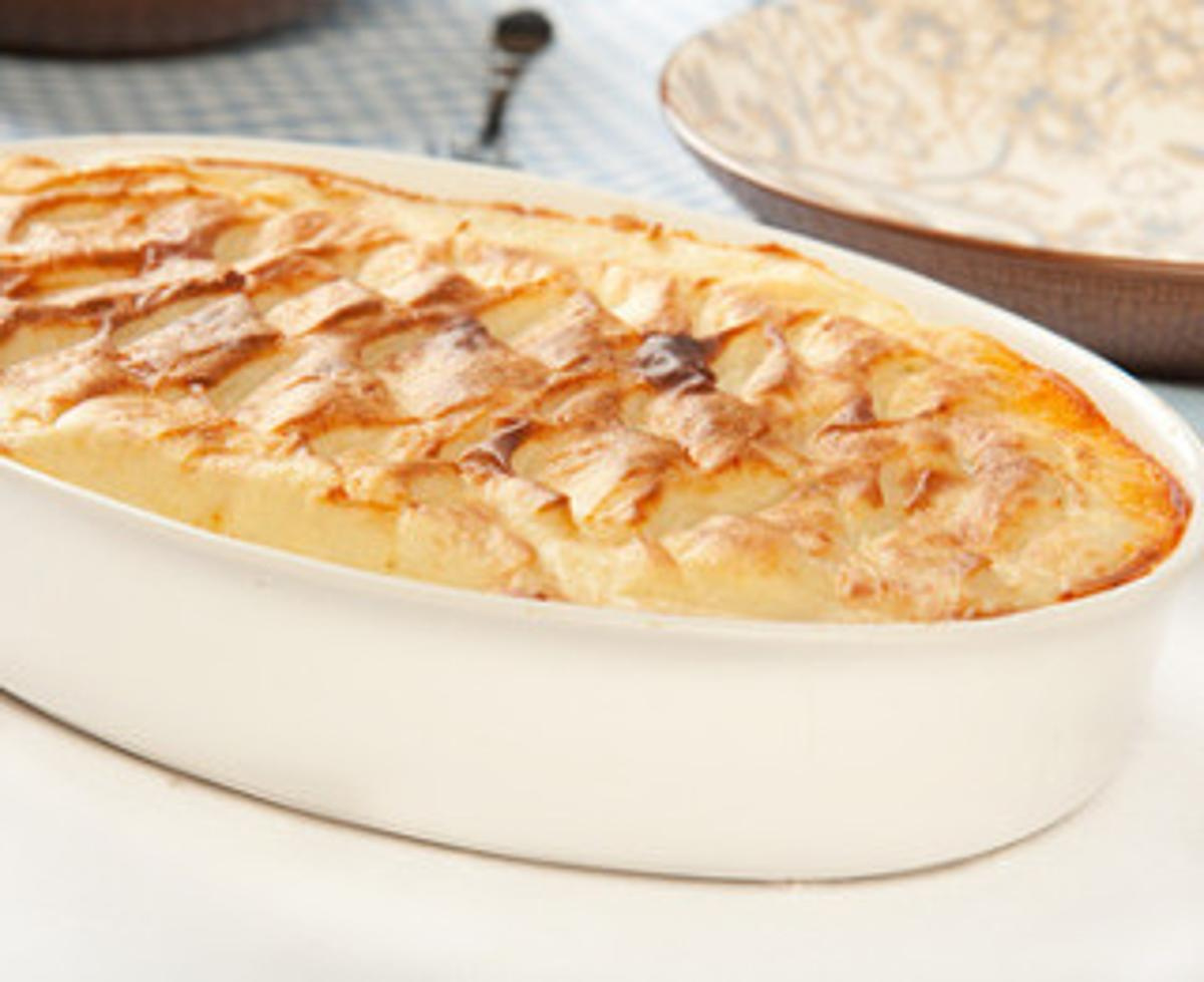 Kohlrabi mit Kartoffelkruste