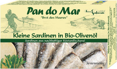 Produktfoto zu Kleine Sardinen, 120 g, Pan do Mar
