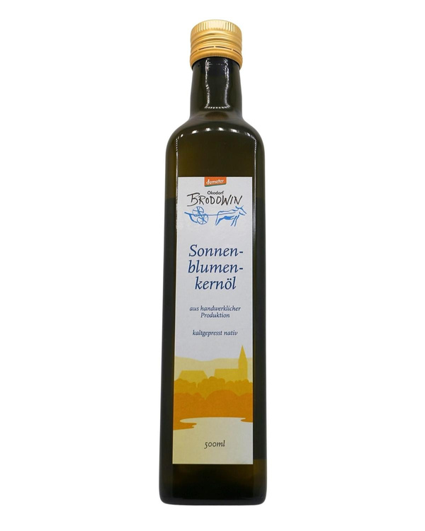 Produktfoto zu Sonnenblumenkernöl, 500 ml