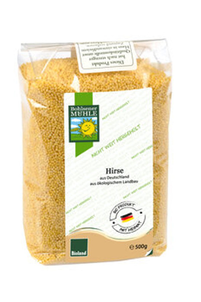 Produktfoto zu Hirse, 500 g, Davert