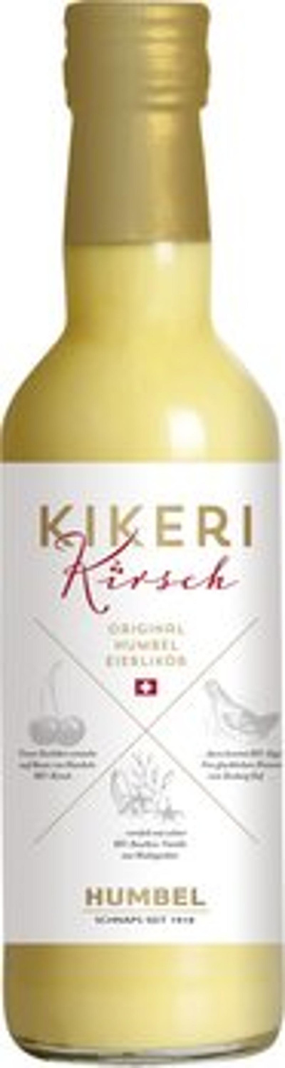 Produktfoto zu Eierlikör mit Kirschwasser, 0,35 l Humbel