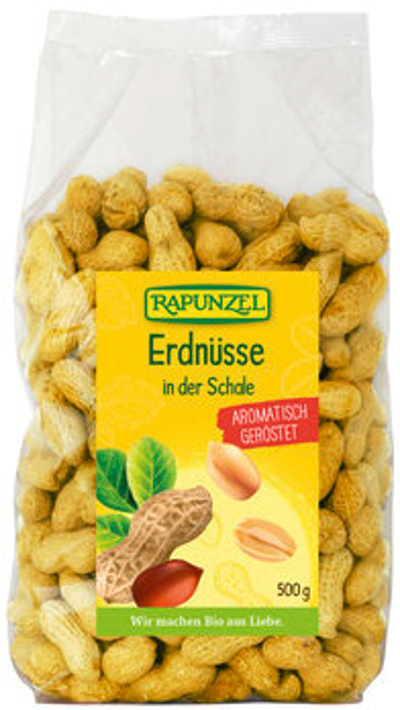 Produktfoto zu Erdnüsse in der Schale, 500 g