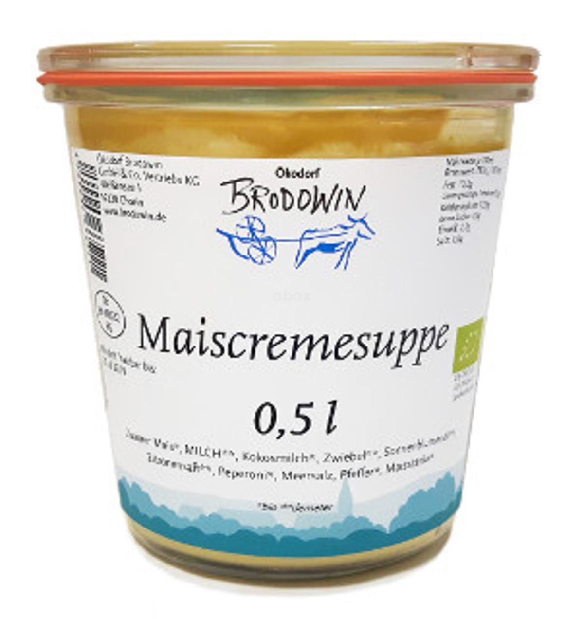Maiscremesuppe