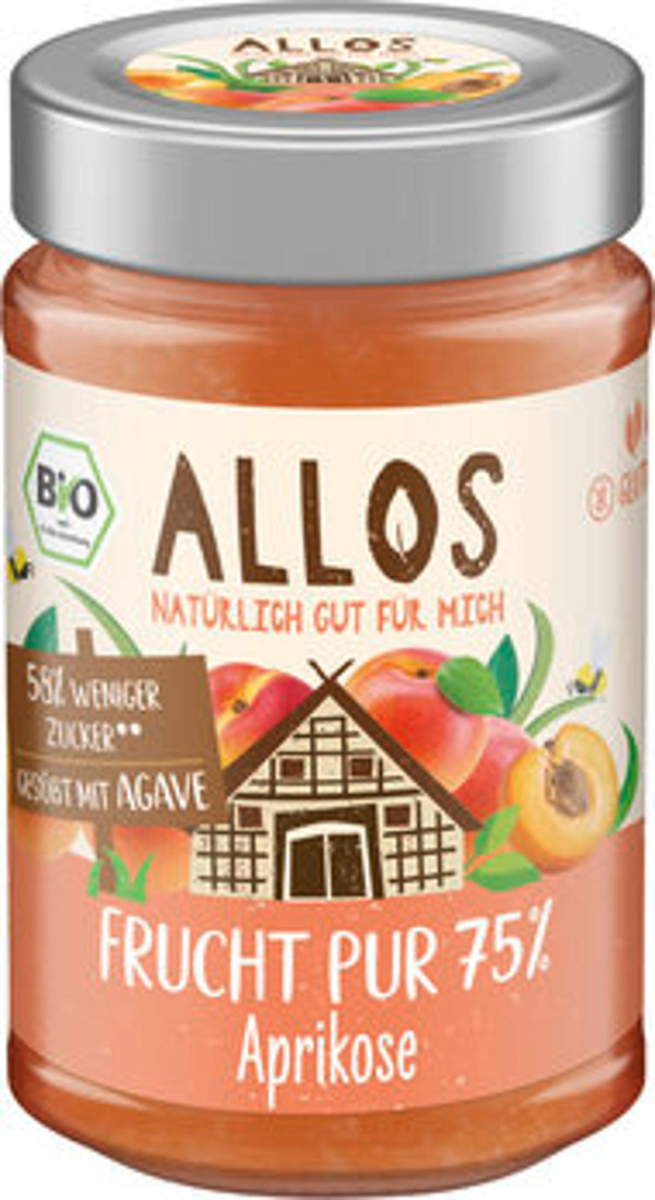Produktfoto zu Aprikose Frucht Pur, 200g