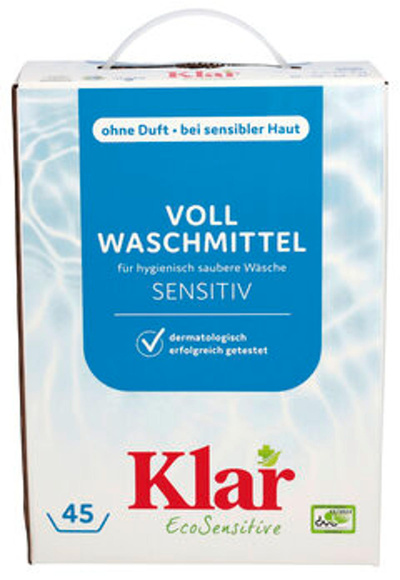 Produktfoto zu Klar Vollwaschmittel Pulver