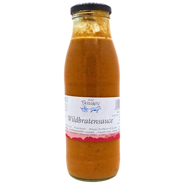 Produktfoto zu Wildbratensauce, 0,5 l
