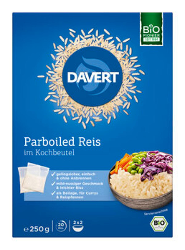 Produktfoto zu Parboiled Reis, im Kochbeutel