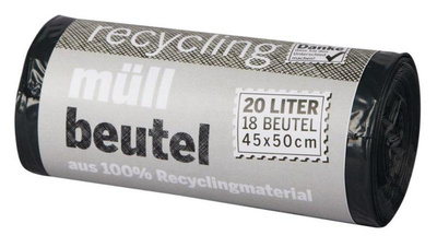 Produktfoto zu Packs Bio Ein Müllbeutel  18St