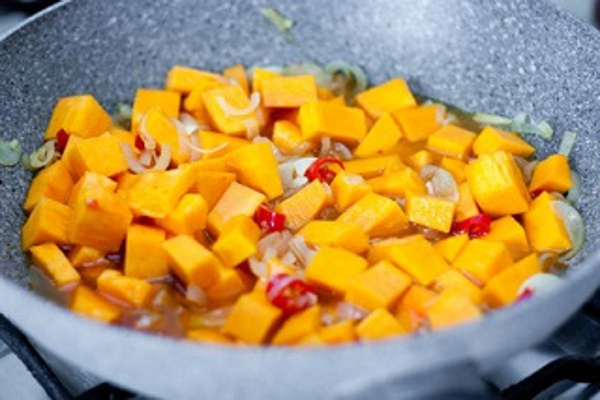 Produktfoto zu Kartoffel-Kürbis-Curry