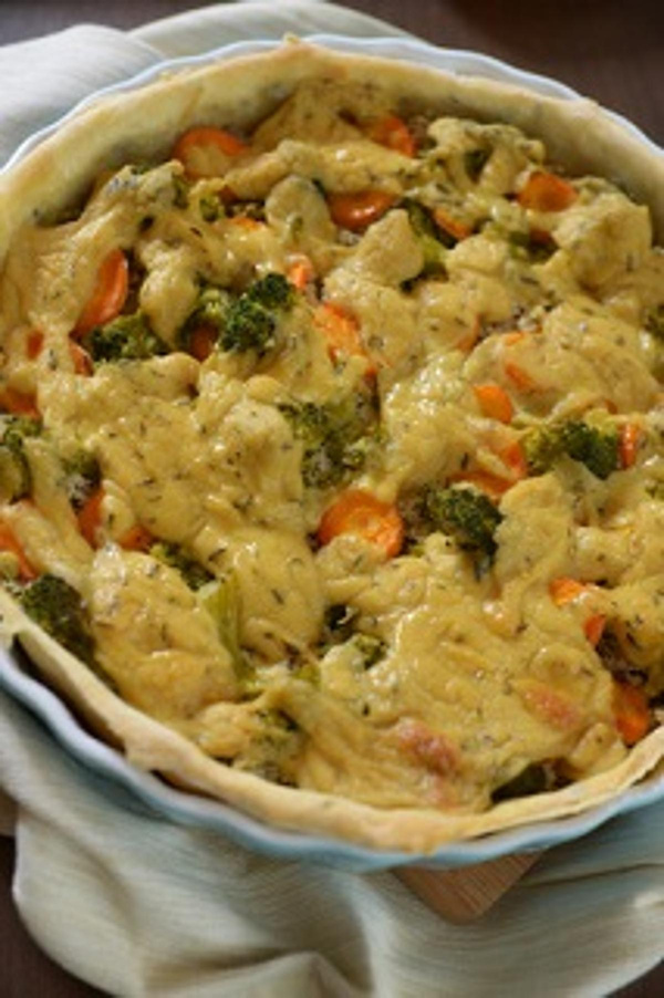 Produktfoto zu Weißkohl-Möhren-Auflauf