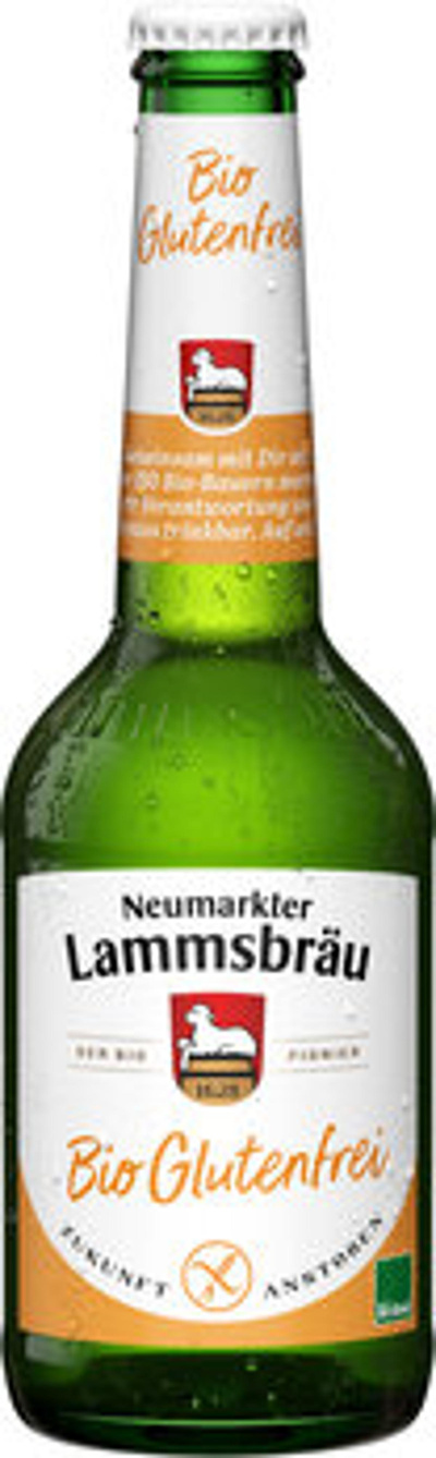 Produktfoto zu Lammsbräu Bier Glutenfrei 10 x 0,33l