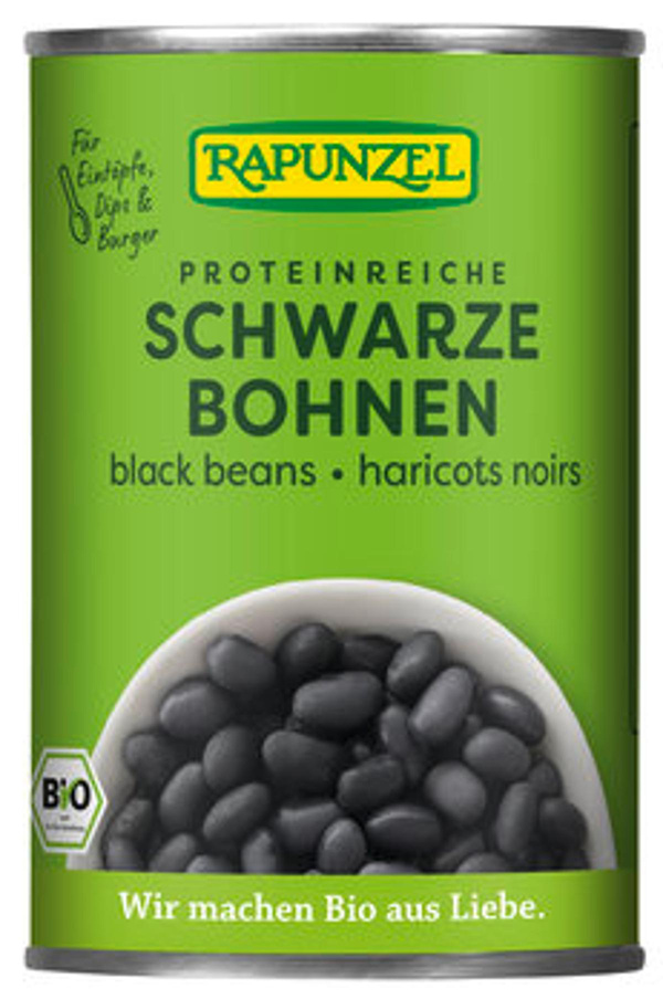 Produktfoto zu Schwarze Bohnen