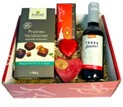 Produktfoto zu Geschenkbox Valentinstag I