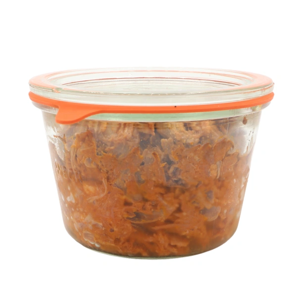 Produktfoto zu Pulled Beef im Glas 250g