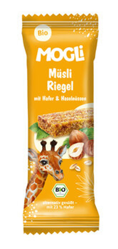 Produktfoto zu Müsli Riegel mit Hafer & Haselnüssen, 25 g