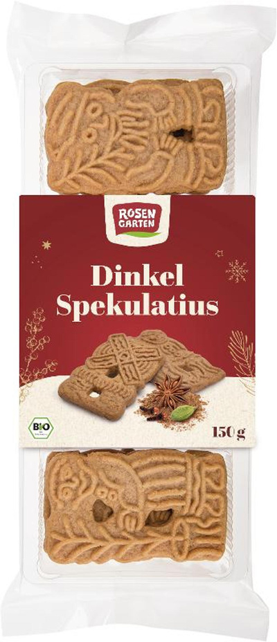 Produktfoto zu Dinkel Spekulatius, 150 g, Rosengarten