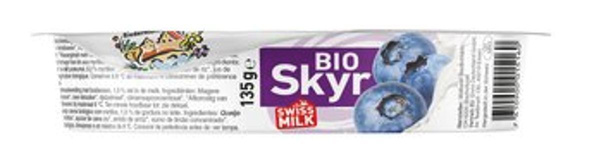 Produktfoto zu Skyr Heidelbeere, 135 g, Molkerei Biedermann