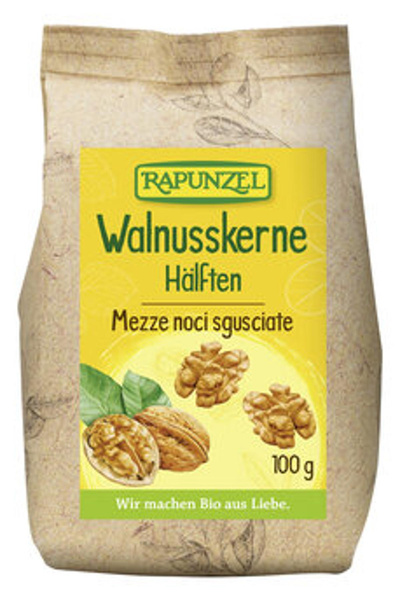 Produktfoto zu Walnusskerne halb 100 g RAP