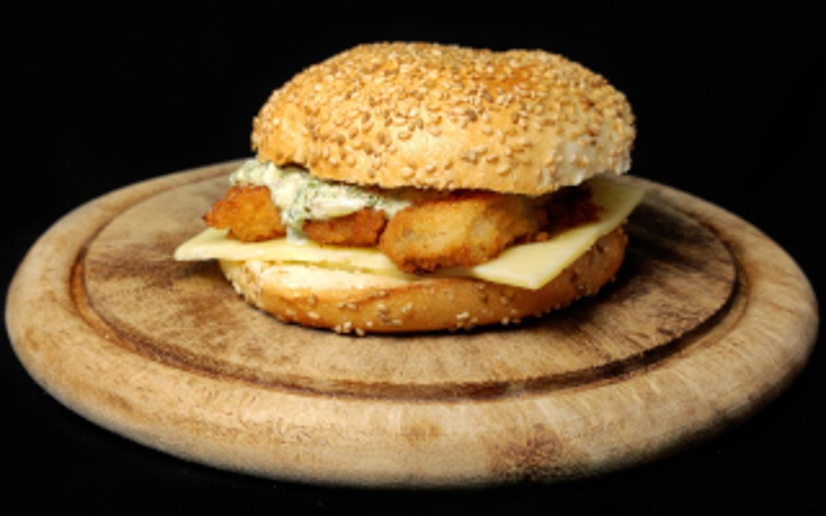 Fischstäbchen-Burger