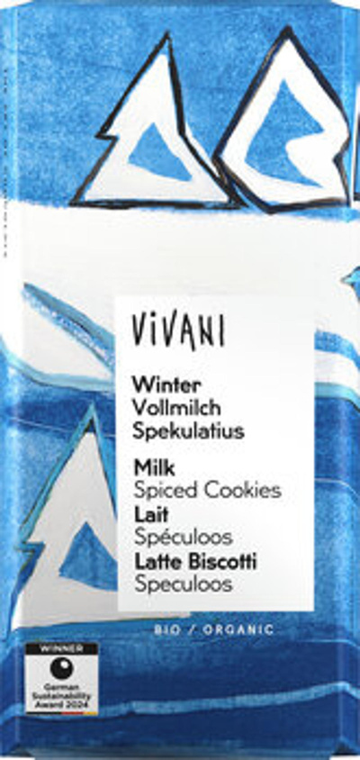 Produktfoto zu Winterschokolade, 100 g, Vivani