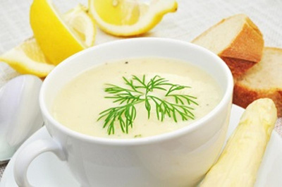 Produktfoto zu Griechische Zitronensuppe