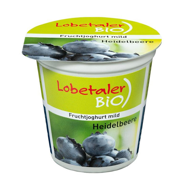 Produktfoto zu Joghurt Heidelbeere 3,7% , 150 g , Lobetaler Bio