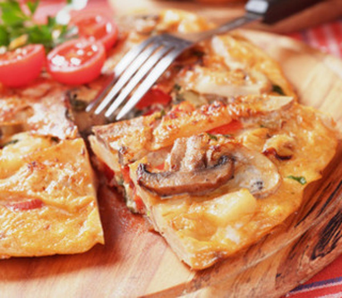 Champignon-Eier-Pfanne