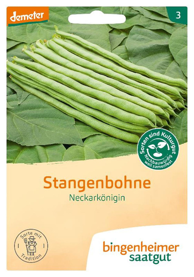 Produktfoto zu Saatgut Stangenbohne