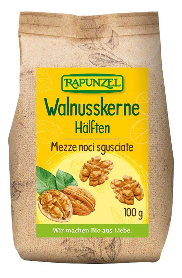 Produktfoto zu Walnusskerne halb 100 g RAP