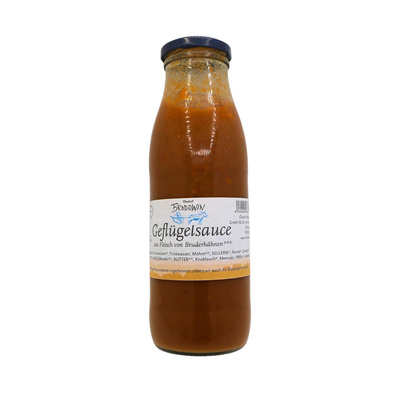Produktfoto zu Geflügelsauce, 0,5l